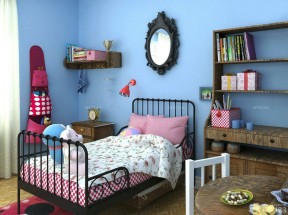 50多平米小户型房屋女孩卧室设计图