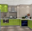 2023厨房绿色橱柜设计图片