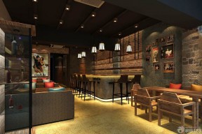 奶茶店裝修效果圖大全