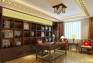中国古典家具书房设计图