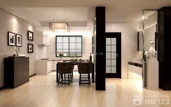 因為對新家裝飾沒有特別的定義，所以在裝修的前期我們一直在裝修網(wǎng)站還有一些個別論壇里面學(xué)習(xí)，看到比較喜歡的裝修風(fēng)格就會記錄下來，所以整個裝修的時候我們定格在現(xiàn)代風(fēng)格，整個裝修時間為5個月，裝修下來的預(yù)算是10萬塊。