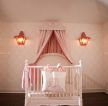 欧式家庭卧室装修婴儿床案例图