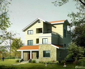 农村三层房屋设计图 现代简约风格