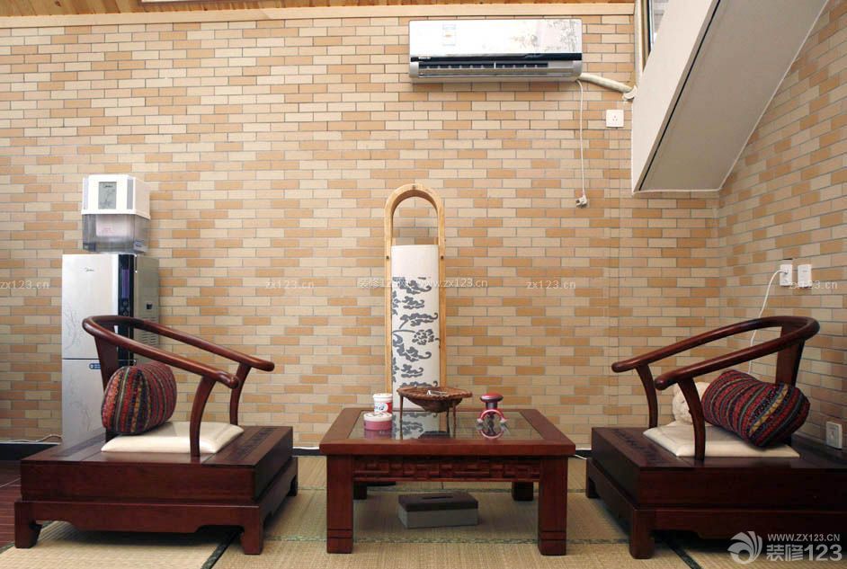 30平日本小户型茶室装修设计效果图片