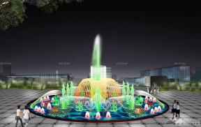 噴泉 現(xiàn)代簡約風(fēng)格實景圖