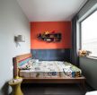 小空间实木儿童床设计效果图片