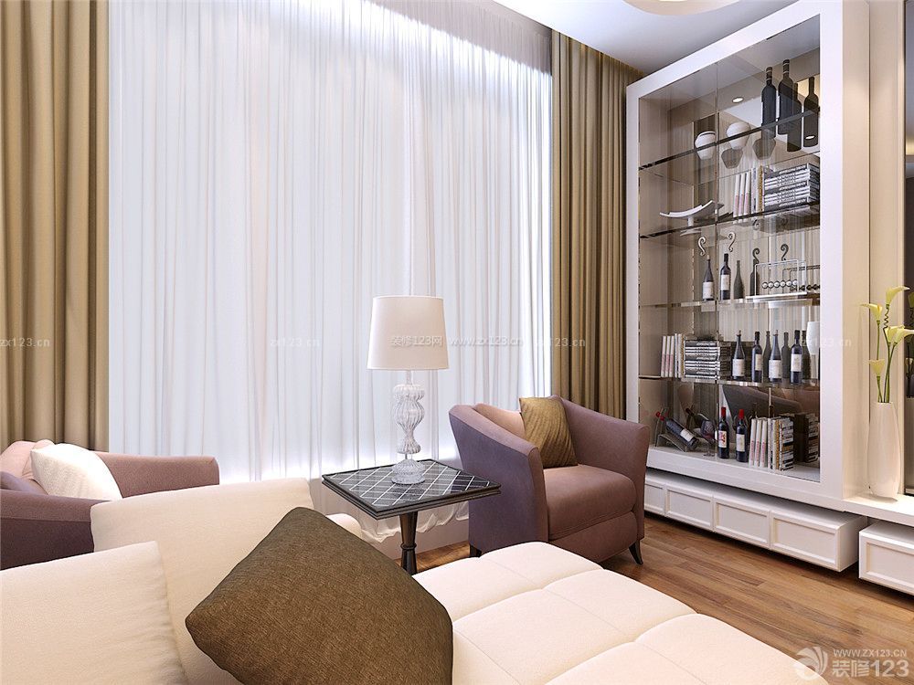 2023最新純色窗簾設(shè)計(jì)圖片