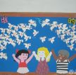 幼儿园中班主题墙布置效果图片