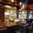 最新中式酒吧吧台高凳设计装修设计图