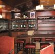 最新古典酒吧吧台高凳设计装修效果图大全