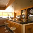最新现代酒吧吧台高凳设计装修效果图