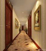 三星级酒店走廊设计效果图