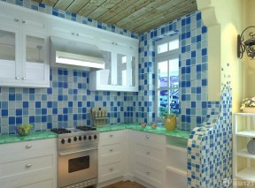 厨房卫生间吊顶 地中海风格小户型