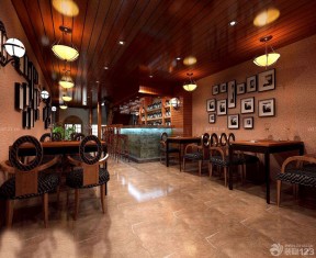 最新古典酒吧吧台高凳设计效果图欣赏