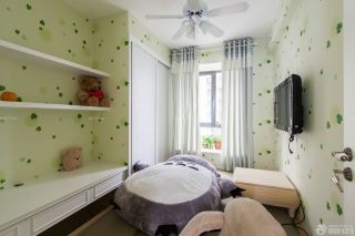 儿童房休闲区窗帘设计图