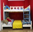 美式风格儿童房家具儿童高低床设计图