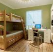 美式简约风格儿童房家具木床设计图