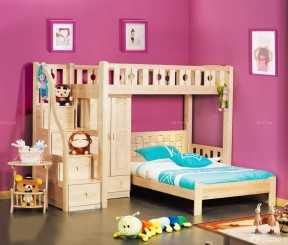 儿童房家具木床造型设计图