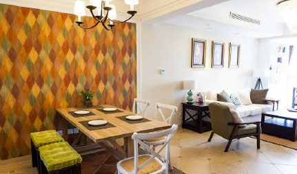 新家開(kāi)始準(zhǔn)備裝修的時(shí)候其實(shí)我們是很緊張的，因?yàn)楹ε聦⑿录已b修得很差，會(huì)導(dǎo)致我們?cè)谝院蟮娜兆永锩鏁?huì)比較麻煩，所以在施工的時(shí)候每一個(gè)細(xì)節(jié)我們都很仔細(xì)的驗(yàn)收，避免返工的事情發(fā)生，也是為了我們能夠更好的裝修出新家。所以在這樣的“高強(qiáng)度”的監(jiān)管下，新家在預(yù)計(jì)的時(shí)間內(nèi)完成了，感覺(jué)還是很不錯(cuò)的，時(shí)尚簡(jiǎn)約的風(fēng)格貫穿整個(gè)新家。