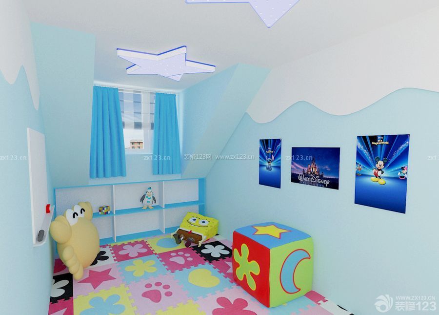 10平米儿童房休闲区布置图片