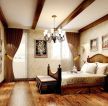 美式风格小户型卧室照片墙装修效果图