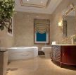 卫生间橱柜古典花纹图案设计