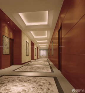 快捷酒店装修设计 走廊