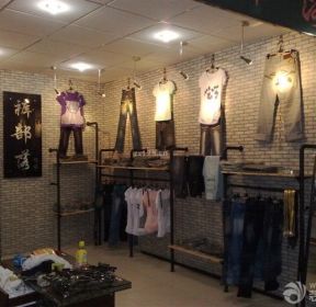 仿古服装店装修-装信通网效果图大全