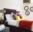 美式学生公寓小卧室床设计图
