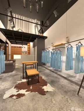 服裝店裝修設(shè)計(jì) 現(xiàn)代混搭風(fēng)格