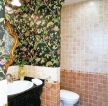 65平房子卫生间墙面液体墙纸装修效果图欣赏