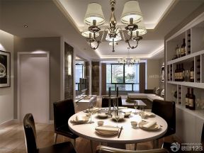 歐式家裝餐廳圓餐桌設(shè)計(jì)案例