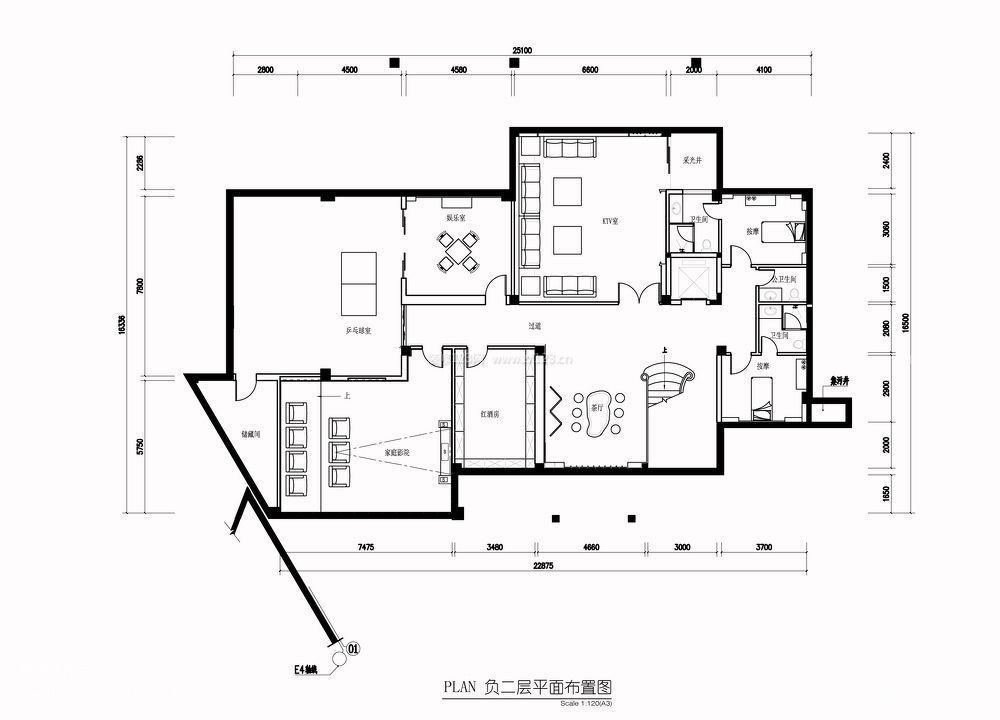 三室兩廳農(nóng)村別墅設(shè)計(jì)圖紙