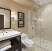 96平米现代风格房子卫浴装修图片