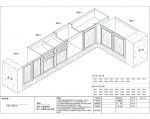 L櫥柜設(shè)計圖紙
