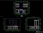 櫥柜設(shè)計圖cad紙立面圖