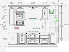 廚房吊柜櫥柜設(shè)計圖紙