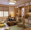日式室内家装客厅装修设计效果图