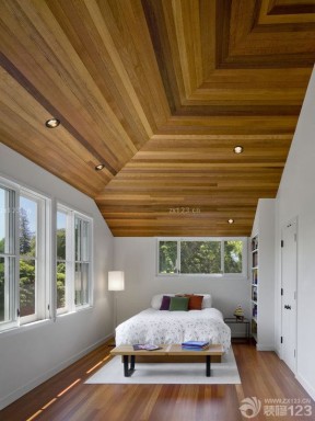 天花板贴图  生态木吊顶 阁楼卧室