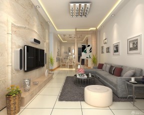 最新家庭 電視墻造型設計