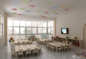 幼兒園教室布置 簡約風(fēng)格
