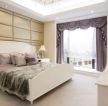 家装现代简约风格卧室飘窗窗帘设计图