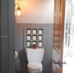厕所欧式壁灯创意卷纸收纳设计效果图