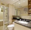 50平一室一厅小户型欧式卫浴设计图 