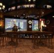 特色小酒吧大厅舞台灯光设计图片
