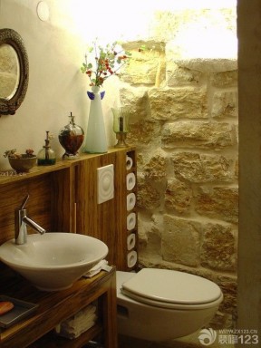 厕所 家庭装修仿古砖