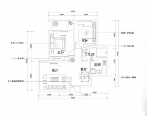 200平米农村自建一层房屋平面设计图