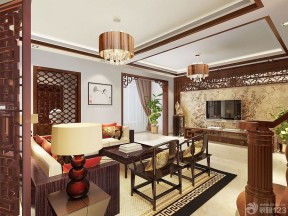 家装客厅明清古典家具装修设计案例