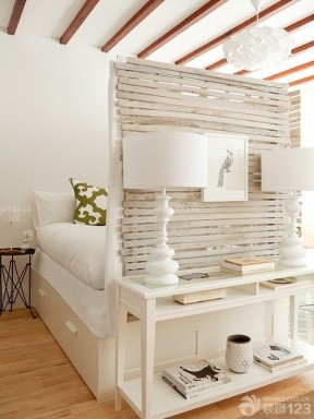 学生公寓卧室单人床设计效果图片