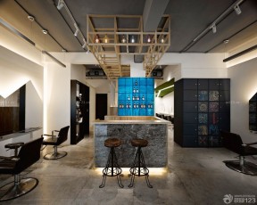 理發(fā)店吧臺(tái) 小型理發(fā)店